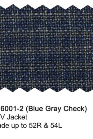 B66001-2-Bertolini Jacket-Blue Gray Checkaid